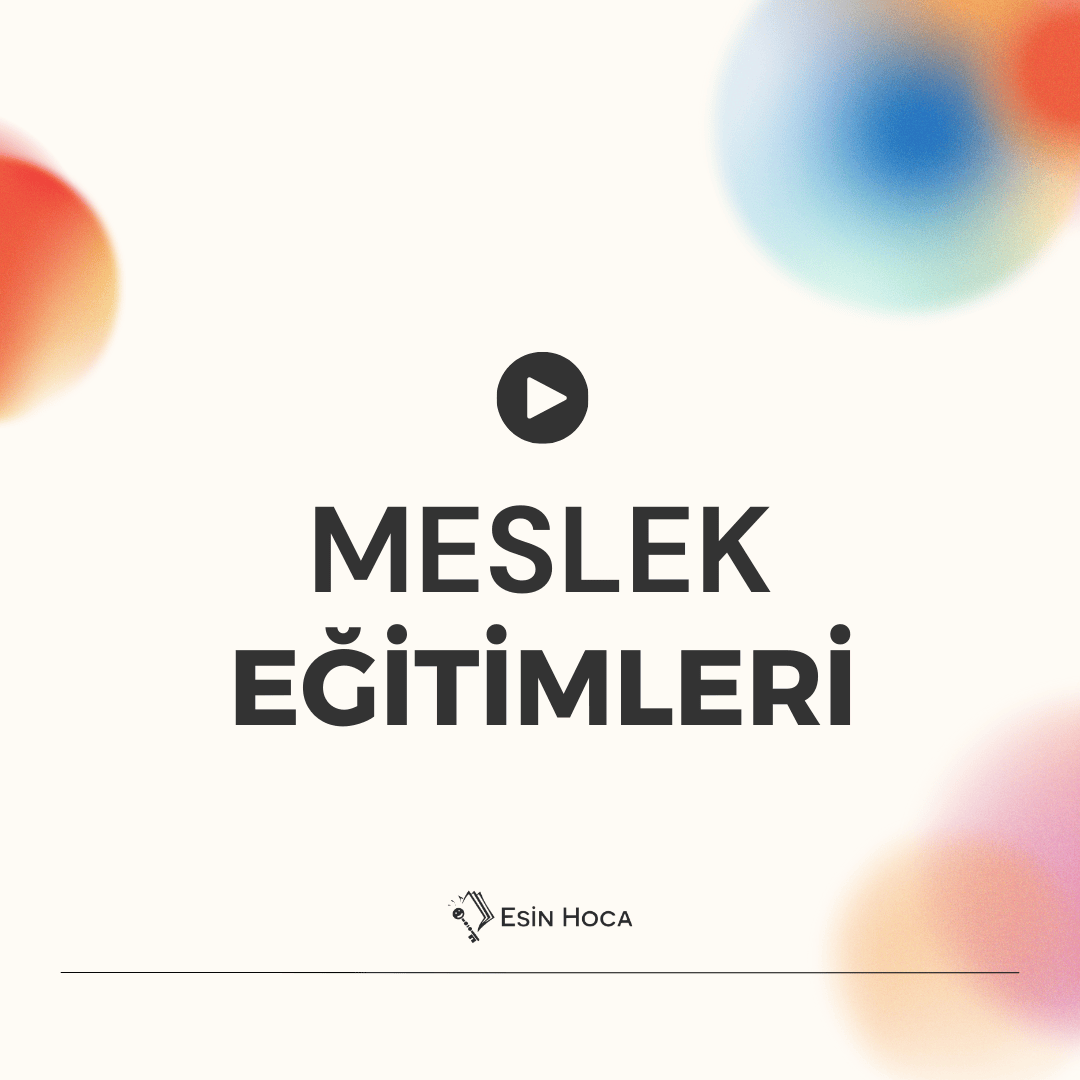 Meslek Eğitimleri